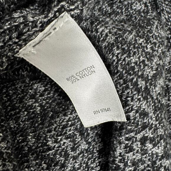 Pure Jill Pull On Knit Pencil Skirt Heathered Gray Size XS Cotton Nylon Straight - Picture 5 of 6